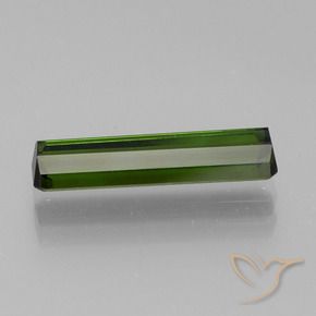 Tourmaline Gemstone in 14.4 x 3.7 mm Size for Sale, Tourmaline Stone in Dark Green Color