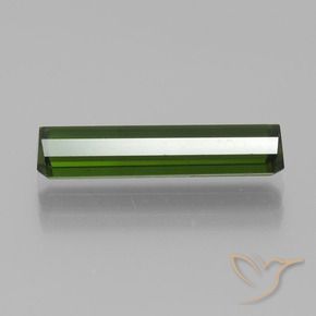 Tourmaline Gemstone in 16 x 3.8 mm Size for Sale, Tourmaline Stone in Forest Green Color