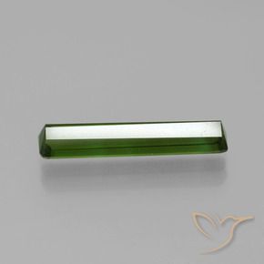 Tourmaline Gemstone in 17.4 x 3.5 mm Size for Sale, Tourmaline Stone in Deep Green Color
