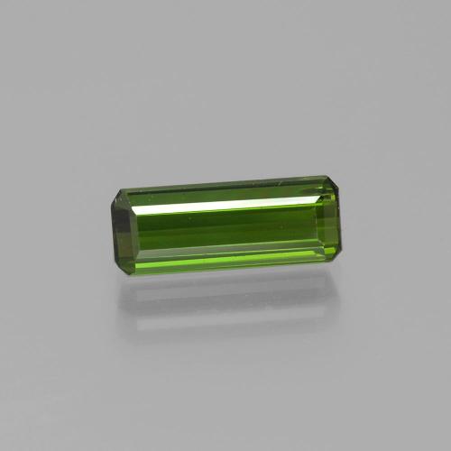 Forest Green Tourmaline Gem - 1.3ct Octagon Facet (ID: 390954)