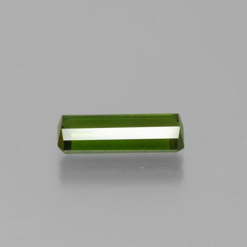 Tourmaline Gemstone in 10.9 x 4.2 mm Size for Sale, Tourmaline Stone in Dark Green Color