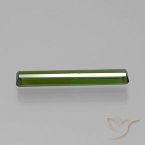 Tourmaline Gemstone in 18 x 3.3 mm Size for Sale, Tourmaline Stone in Forest Green Color