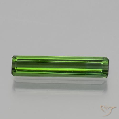 1.21ct Natural Forest Green Tourmaline, Emerald Cut, VVS-VS