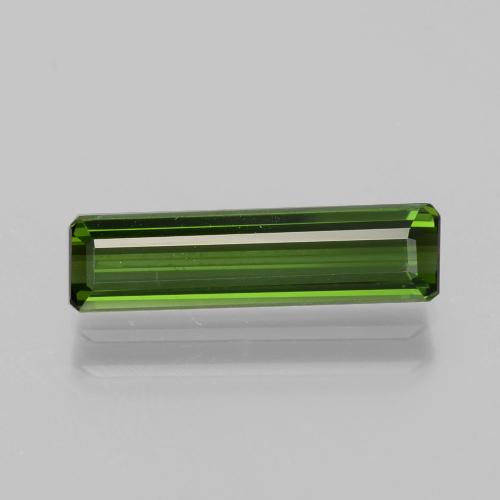 Earthy Green Tourmaline Gem - 1.6ct Octagon Facet (ID: 398105)