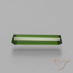 Tourmaline Gemstone in 14 x 3.3 mm Size for Sale, Tourmaline Stone in Medium Green Color