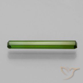 Tourmaline Gemstone in 19.7 x 3 mm Size for Sale, Tourmaline Stone in Forest Green Color