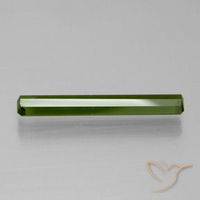 Tourmaline Gemstone in 20.6 x 3.3 mm Size for Sale, Tourmaline Stone in Dark Green Color