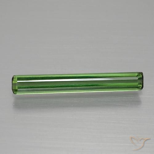 1.08ct Natural Forest Green Tourmaline, Emerald Cut, VVS-VS