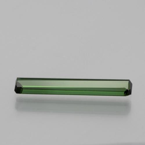 Tourmaline Gemstone in 17.8 x 3.1 mm Size for Sale, Tourmaline Stone in Dark Green Color