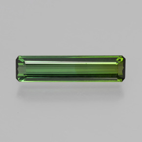 Verde terroso Turmalina Gema - 0.9ct Forma octagonal (ID: 398813)