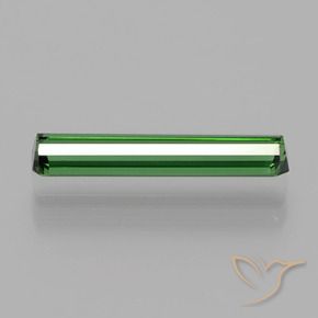 Tourmaline Gemstone in 15.4 x 3.3 mm Size for Sale, Tourmaline Stone in Deep Green Color