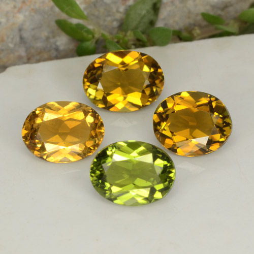 Multicolor Tourmaline Gem - 0.7ct Oval Facet (ID: 401649)