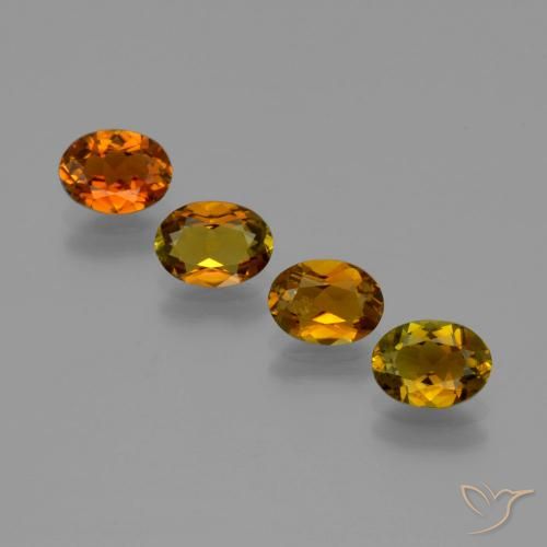 2.62ctw Natural Deep Brown to Reddish Golden Tourmaline, Oval, VVS-VS
