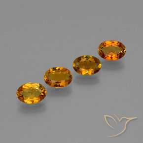 2.09 ctw Brown Tourmaline Stones, Natural Tourmaline in Oval Facet Shape for Sale