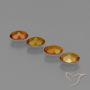 Tourmaline Gemstones in 6.3 x 4.5 mm Size for Sale, Tourmaline Stones in Caramel Brown Color