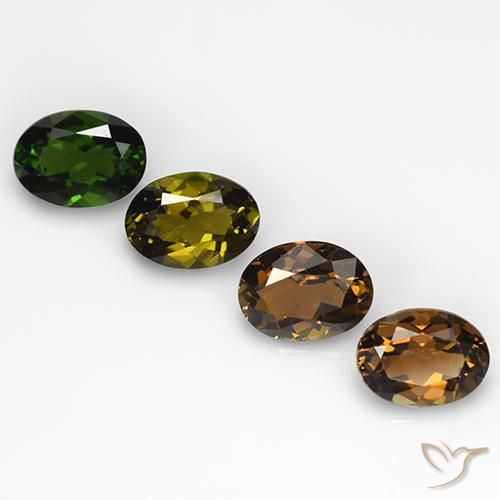 2.74ctw Natural Multicolor Tourmaline, Oval, VVS-VS