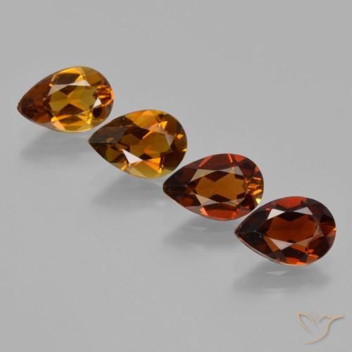 3.45ctw Natural Warm Brown Tourmaline, Pear Shape, VS