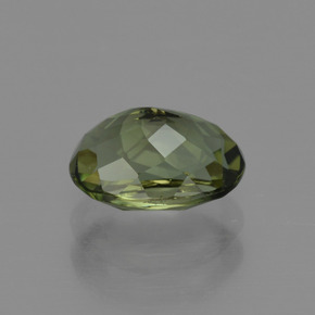 Tourmaline Gemstone in 7.4 x 5.1 mm Size for Sale, Tourmaline Stone in Dark Green Color