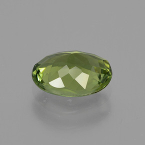 Tourmaline Gemstone in 7.5 x 6 mm Size for Sale, Tourmaline Stone in Medium Green Color