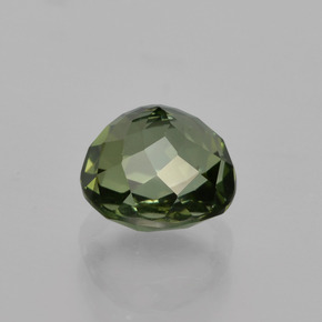 Tourmaline Gemstone in 6.5 x 6.1 mm Size for Sale, Tourmaline Stone in Forest Green Color