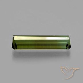 Tourmaline Gemstone in 15.8 x 4.6 mm Size for Sale, Tourmaline Stone in Deep Green Color