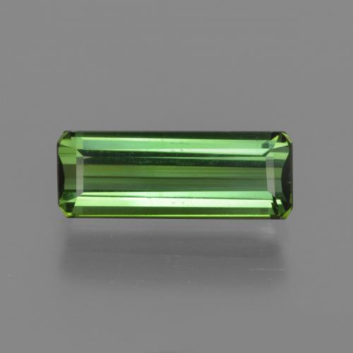 Green Tourmaline Gem - 1.8ct Octagon Facet (ID: 414999)