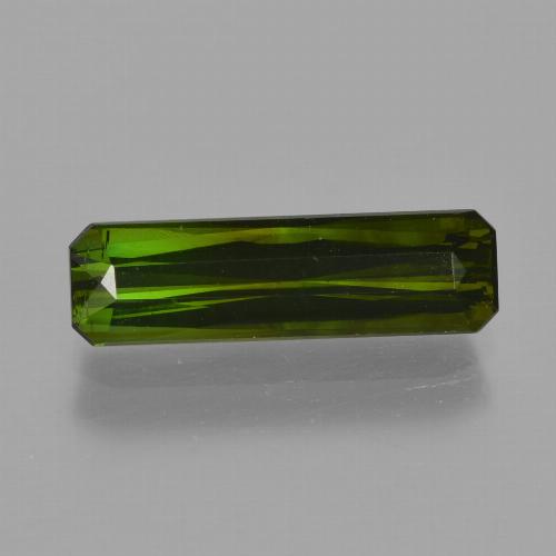 1.62 ct Green Tourmaline Gemstone, Tourmaline Gem in Octagon / Scissor Cut Shape for Sale.