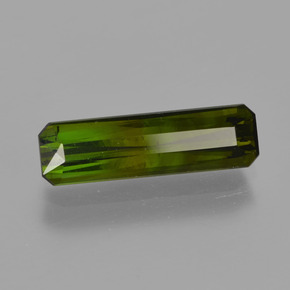 1.62 ct Green Tourmaline Stone, Natural Tourmaline in Octagon / Scissor Cut Shape for Sale