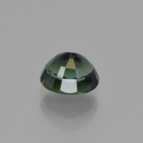 Tourmaline Gemstone in 6.8 x 5.7 mm Size for Sale, Tourmaline Stone in Medium Green Color