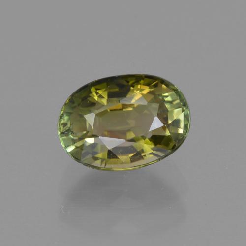 Medium-Light Brown Tourmaline Gem - 1.2ct Oval Facet (ID: 415326)