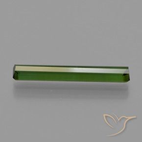 Tourmaline Gemstone in 18.8 x 3.3 mm Size for Sale, Tourmaline Stone in Forest Green Color