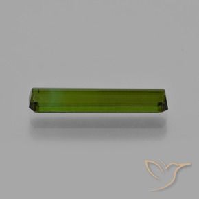 Tourmaline Gemstone in 16 x 3.6 mm Size for Sale, Tourmaline Stone in Earthy Green Color