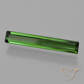 1.08 ct Green Tourmaline Stone, Natural Tourmaline in Octagon Facet Shape for Sale
