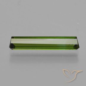 Tourmaline Gemstone in 15 x 3.1 mm Size for Sale, Tourmaline Stone in Forest Green Color