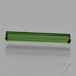 Tourmaline Gemstone in 16 x 2.9 mm Size for Sale, Tourmaline Stone in Medium Green Color