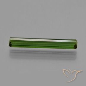 Tourmaline Gemstone in 20 x 3.5 mm Size for Sale, Tourmaline Stone in Dark Green Color