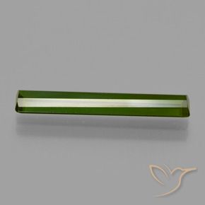 Tourmaline Gemstone in 21.5 x 4.2 mm Size for Sale, Tourmaline Stone in Dark Green Color