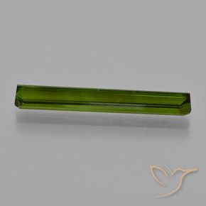 Tourmaline Gemstone in 25.5 x 3.9 mm Size for Sale, Tourmaline Stone in Earthy Green Color