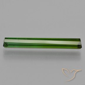 Tourmaline Gemstone in 22.9 x 3.6 mm Size for Sale, Tourmaline Stone in Dark Green Color