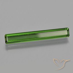 2.01 ct Green Tourmaline Stone, Natural Tourmaline in Octagon Facet Shape for Sale