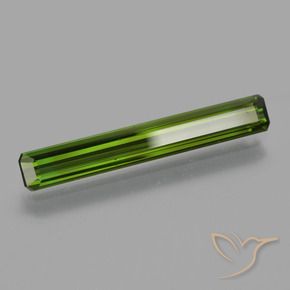 2.00 ct Green Tourmaline Stone, Natural Tourmaline in Octagon Facet Shape for Sale