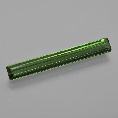 Deep Green Tourmaline Gem - 2.4ct Octagon Facet (ID: 416041)