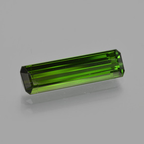 Earthy Green Tourmaline Gem - 2.5ct Octagon Facet (ID: 416046)