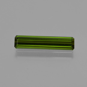 Deep Green Tourmaline Gem - 1.4ct Octagon Facet (ID: 416050)