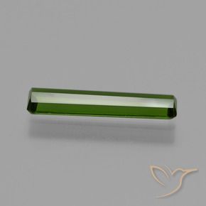 Tourmaline Gemstone in 16.4 x 3.6 mm Size for Sale, Tourmaline Stone in Dark Green Color