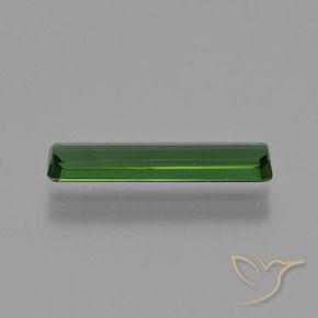 Tourmaline Gemstone in 16.1 x 3.4 mm Size for Sale, Tourmaline Stone in Forest Green Color