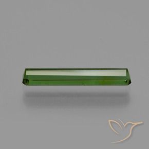 Tourmaline Gemstone in 16.4 x 3.1 mm Size for Sale, Tourmaline Stone in Deep Green Color