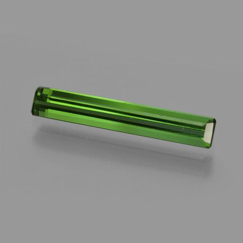 Deep Green Tourmaline Gem - 1.4ct Octagon Facet (ID: 416055)