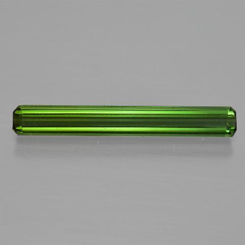 Earthy Green Tourmaline Gem - 1.6ct Octagon Facet (ID: 416070)