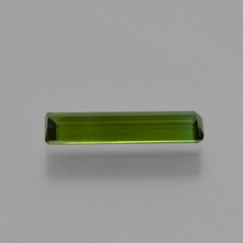 Tourmaline Gemstone in 11.8 x 3.2 mm Size for Sale, Tourmaline Stone in Forest Green Color